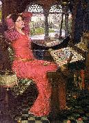 John William Waterhouse, I am half sick of shadows said the lady of shalott